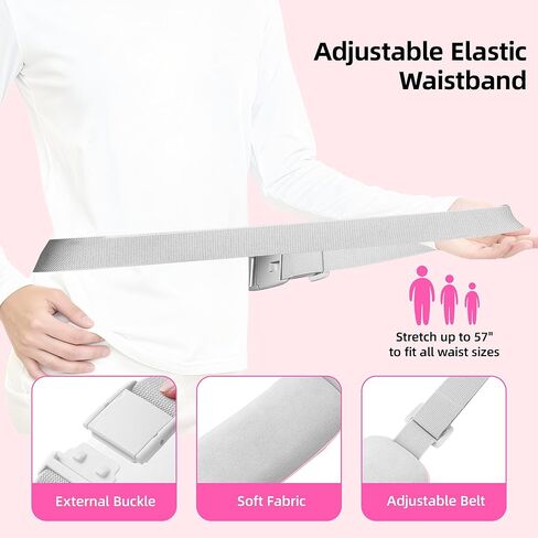 وسادة التدفئة المحمولة لتشنجات الفترة: مؤقت من 30 إلى 60 دقيقة، 6 مستويات للحرارة و6 أوضاع للاهتزاز، وسادة تسخين كهربائية لاسلكية لتخفيف آلام الظهر، وسادة تدفئة للحيض باللون الوردي in Kuwait