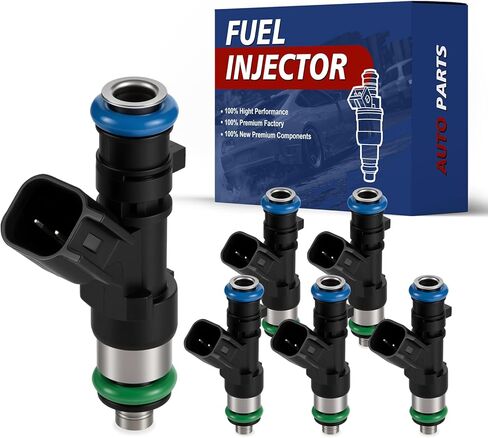 Fuel Injectors 0280158028 2.7L 3.5L 4Holes Fits for:2005 2006 2010 Chrysler 300 2.7L 3.5L Sebring Pacifica, for:2006 2010 Dodge Charger 2005 2006 Magnum 2010 Challenger Journey 6PCS V6 in Kuwait