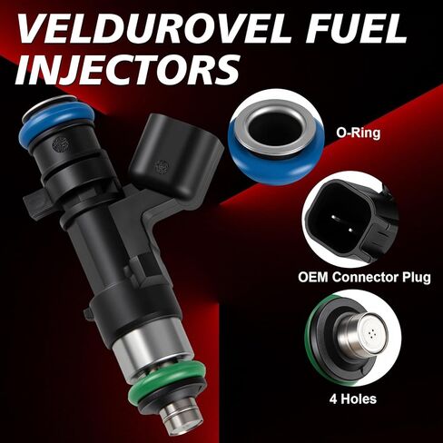 Fuel Injectors 0280158028 2.7L 3.5L 4Holes Fits for:2005 2006 2010 Chrysler 300 2.7L 3.5L Sebring Pacifica, for:2006 2010 Dodge Charger 2005 2006 Magnum 2010 Challenger Journey 6PCS V6 in Kuwait