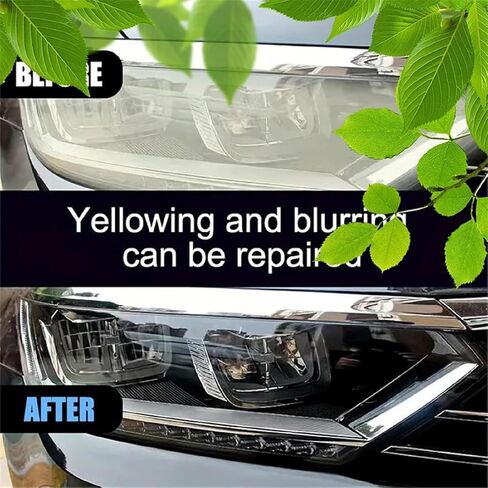 Automotive Headlight Restoration Kits, Headlamp Repair Kits,Car Light Polisher Cleaning Kits Ceramic Coating Spray Shiny Stuff,Only for Headlight Cleaner Polishing in Saudi Arabia