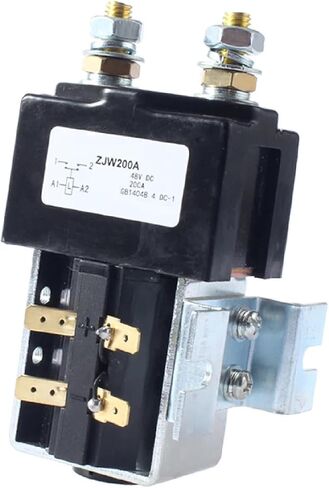 موصل SW180 DC، ZJW200A 200-Amp نمط مفتوح عادة، عالي التحمل للرافعة الشوكية، ونش السيارة، المعدات الصناعية (72 فولت) in Kuwait