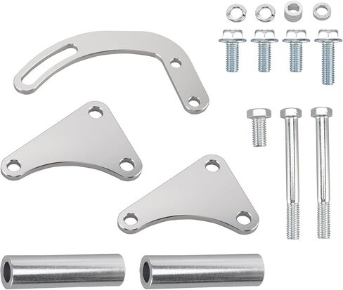 Areyourshop مجموعة دعامات مضخة التوجيه 551497 316-3000833 لـ Chevy 396 402 409 427 454 502 V8 مضخة مياه طويلة 454 كتلة كبيرة in Kuwait
