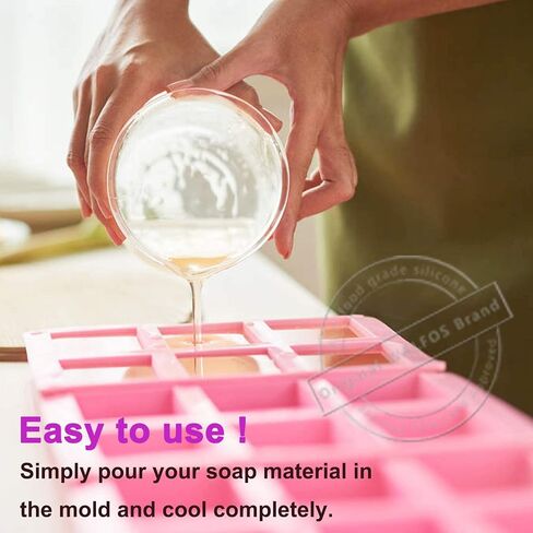 Walfos Stainless Steel Wavy & Straight Soap Mold Loaf cutters, 2 packs Soap Cutter for Soap, Garnish, Potato, Vegetable & Cake in Saudi Arabia