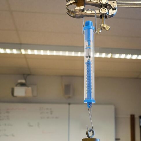 VILLCASE 5pcs Tubular Spring Scales Transparent Hanging Balance Scientific Physics Experiment Equipment Rust-Resistant Dual Scale for Lab Classroom Use in Saudi Arabia
