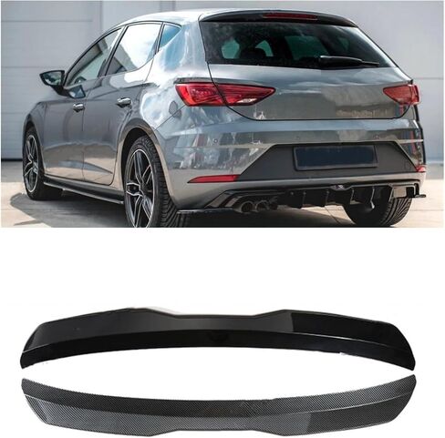 سبويلر خلفي للسيارة لمقعد ليون 1P 5F MK3 لـ ST لـ Cupra لـ TGI/لـ FR لـ Hatchback سقف خلفي سبويلر للشفاه سقف سبويلر للسيارة للنافذة الخلفية in Kuwait