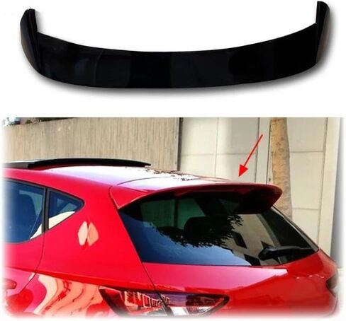 سبويلر خلفي للسيارة سبويلر خلفي لتزيين السيارة لمقعد ليون MK3 MK3.5 5F 2012-2021 FR Style Hatchback سبويلر خلفي للسقف والجناح الشفة سبويلر خلفي للسيارة in Kuwait