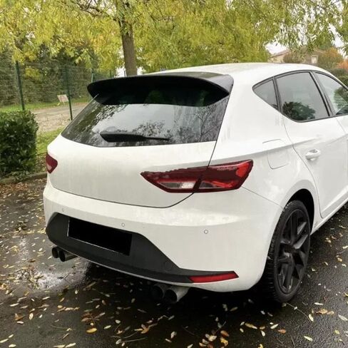 سبويلر خلفي للسيارة سبويلر خلفي لتزيين السيارة لمقعد ليون MK3 MK3.5 5F 2012-2021 FR Style Hatchback سبويلر خلفي للسقف والجناح الشفة سبويلر خلفي للسيارة in Kuwait