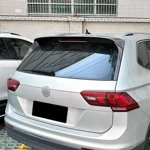 سبويلر سقف لسيارة V-W tiguan mk2 Rline 2017-2023 ، سبويلر خلفي للسيارة سبويلر خلفي للسقف ، in Saudi Arabia