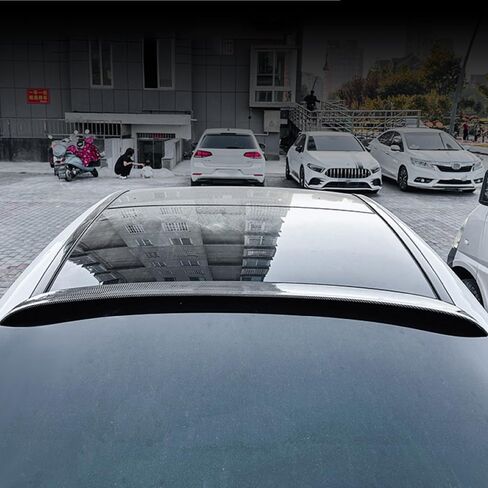 سبويلر سقف لسيارة M-ercedes Ben z C Class W205 C200 C260 C43 C63 AMG 2015-2021، سبويلر خلفي للسيارة سبويلر خلفي للسقف الخلفي، in Kuwait