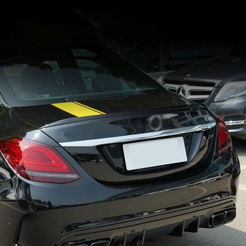سبويلر سقف لسيارة M-ercedes Ben z C-Level c43 2015-2021، سبويلر خلفي للسيارة سبويلر خلفي للسقف، A-أسود in Kuwait