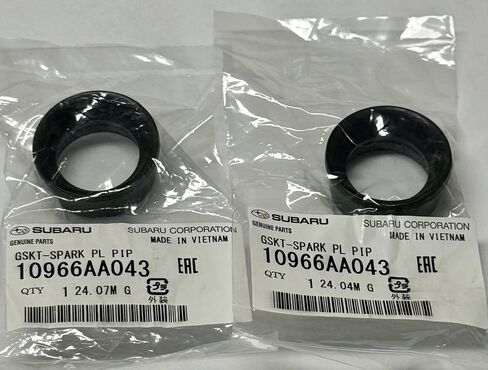 مجموعة سوبارو مكونة من 2 حشية DOHC وسدادة أنبوبية لسدادة أنبوب 2013-2024 Ascent BRZ Crosstrek Forester Impreza Legacy Outback WRX - 10966AA043 - OEM أصلي in Saudi Arabia