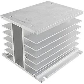 Aluminum Heat Sink for Solid State Relay SSR Heat Dissipation Three 3 Phase in Saudi Arabia