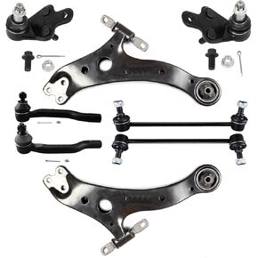 8PCS ASTOU Front Suspension Kit fit for 2013-2018 for Toyota Avalon 2012-2017 for Toyota Camry Lower Control Arm Assembly Lower Ball Joints Outer Tie Rod Ends Sway Bar Links in Kuwait