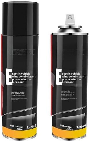268ML Car Window Lubricant Spray - Stops Squeaking & Noise for Electric Windows, Sunroofs, Seals & Rubber Tracks, Cleans & Conditions, Anti-Stick Formula (1) in Saudi Arabia
