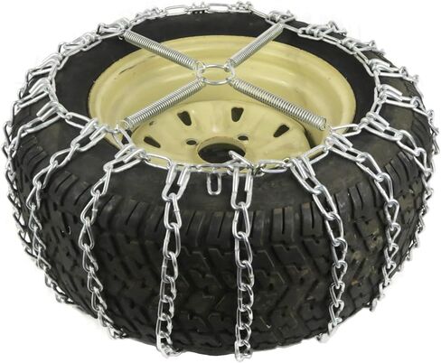 The ROP Shop 2 Link Tire Chain & Tensioners Pair for Suzuki ATV UTV 26x12x12, 25x10x8 Tires in Saudi Arabia