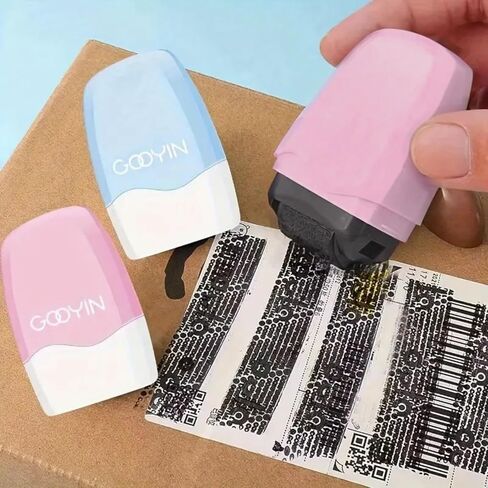 Identity Theft Protection Roller Stamp,Stamp Information Blocker Privacy & Security for ID Blockout in Saudi Arabia