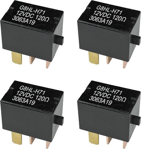 AC Relay G8HL-H71 for Honda 4 Pins AC Compressor Starter Relay for Blower Motor/Fans/Clutch/Headlight/Air Conditioning Compatible with Accord Civic Element CR-V CR-Z(2PCS) in Saudi Arabia