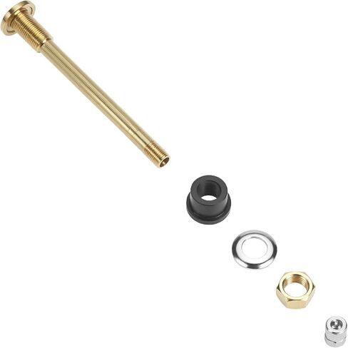 QWORK TR572 سيقان صمامات تجارية نحاسية، 10 عبوات صمامات إطارات شاحنة بديلة، طول 3-3/4 بوصة، سعة الضغط البارد 200 رطل لكل بوصة مربعة in Kuwait