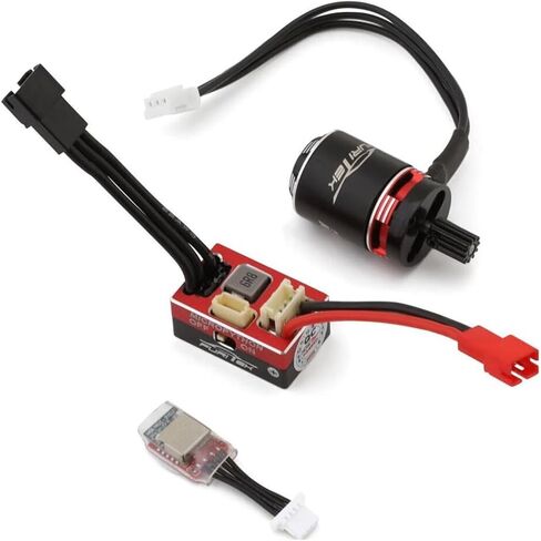 نظام الطاقة Furitek MicroModo 2025 بدون فرش مع MicroPython وMicro KMD - سيارة التحكم عن بعد، سيارة RC، ترقية مجموعة الإلكترونيات الزاحفة RC (HELIDIRECT) (محوري SCX24 (FUR-2631)) in Saudi Arabia