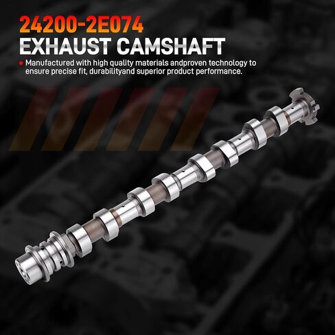 عمود الحدبات العادم 24200-2E074 متوافق مع Hyundai Elantra Veloster Kona، Kia Forte Soul Seltos 2017-2021 2.0L يستبدل 24200-2E084 in Kuwait
