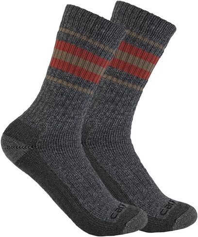 Carhartt Women's SC8212W Women's Heavyweight Synthetic-Wool Blend Crew Sock 2-P in Saudi Arabia