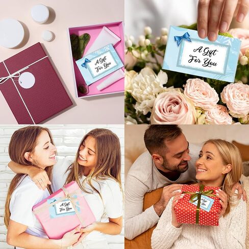 50 مجموعة من شهادات الهدايا للأعمال، شهادات بطاقات هدايا فارغة مع مغلفات، هدايا لمطاعم الصالونات والمنتجعات الصحية وقسائم عملاء أعياد الميلاد مقاس 11.8 × 3.9 بوصة - أسود وذهبي in Kuwait