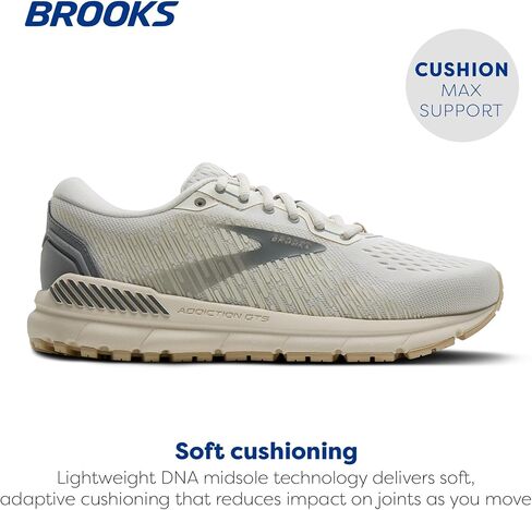 Brooks Women's Addiction GTS 15 Supportive Running Shoe - Black/Ebony/Mauvewood - 11 Medium in Saudi Arabia