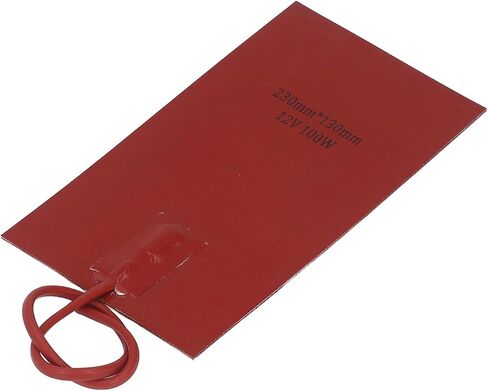 BRRNOO Fuel Heater Pad 100W Fast Heating Silicone 230mm Length 130mm Width for Vehicles (DC12V) in Saudi Arabia