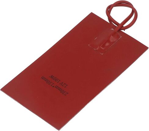 BRRNOO Fuel Heater Pad 100W Fast Heating Silicone 230mm Length 130mm Width for Vehicles (DC12V) in Saudi Arabia