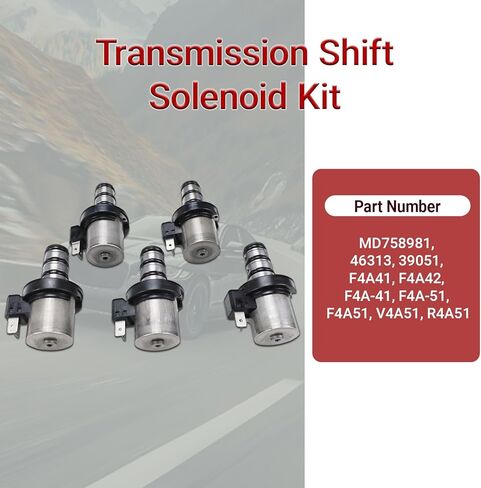 F4A41 F4A42 Transmission Shift Solenoid Kit 1set for forte 2.0 2.4L 2010-2012, Optima 2.0 2.4 2.7L 2001-2012, Soul 1.6 2.0L 2010-2012, Endeavor 3.8L 2004-2011 Transmission Solenoid Replace in Kuwait