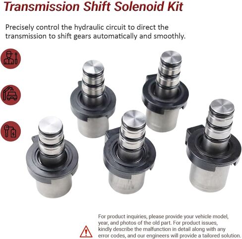 F4A41 F4A42 Transmission Shift Solenoid Kit 1set for forte 2.0 2.4L 2010-2012, Optima 2.0 2.4 2.7L 2001-2012, Soul 1.6 2.0L 2010-2012, Endeavor 3.8L 2004-2011 Transmission Solenoid Replace in Kuwait