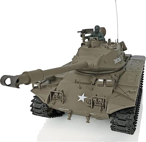 POCO DIVO Walker Bulldog M41A3 US Tank، 1/16 مقياس RTR RC مركبة عسكرية، Heng Long 3839 S Edition ترقية علبة التروس الفولاذية، Airsoft BB Battle Infrared IR Combat، دخان صوت ضوء الارتداد نموذج in Kuwait