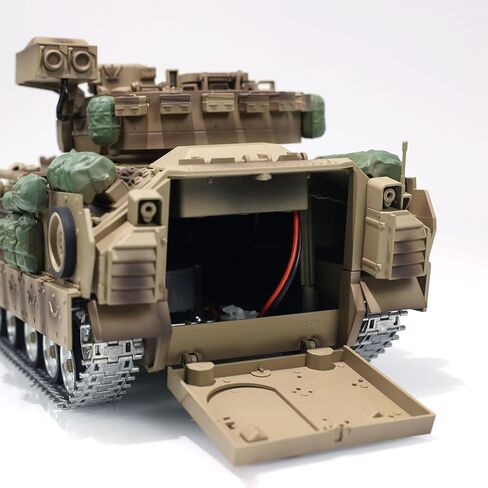 TOUCAN RC HOBBY Tongde 1/16 RC Tanks M2A2 Bradley Infrared Barrel Recoil Electric Toy Model No BB Shooting Function,US in Stock in Saudi Arabia