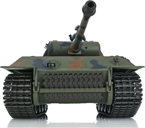 توكان RC هواية 2.4Ghz Henglong 1/16 7.0 إصدار بلاستيكي ألماني النمر V RTR دبابة مع جهاز للتحكم عن بُعد موديل 3819 in Kuwait