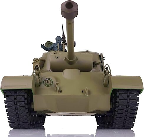 POCO DIVO Snow Leopard M26 Pershing US Tank، 1/16 RTR RC مركبة قتال مدرعة، Heng Long 3838 S Edition الإصدار الأساسي، Airsoft Battle Infrared Combat، صوت دخان خفيف ارتداد نموذج عسكري in Kuwait