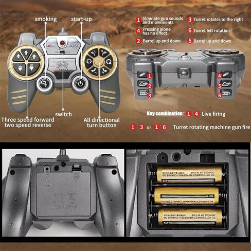 دبابة الجيش الأمريكي M1A2 Abrams، مركبة قتال مدرعة 1/18 RTR RC، طلقة قنبلة مائية Airsoft BB Battle، ارتداد ضوء صوت الدخان، جهاز تحكم بالاهتزاز 2.4 جيجا هرتز، نموذج عسكري حديث مجموعة MBT Panzer in Kuwait