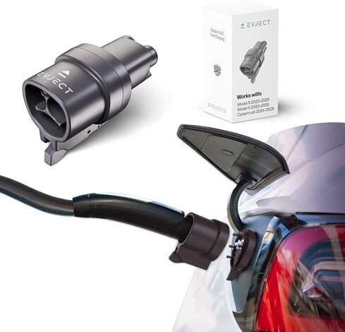 موصل الهروب 2.0 - موصل شاحن NACS للسيارات الكهربائية لانفصال الطوارئ الآمن - متوافق مع الطراز Y/3 (Post 2019) و NACS NACS EVS - المستوى 1 ، 2 و DC الشحن السريع in Kuwait