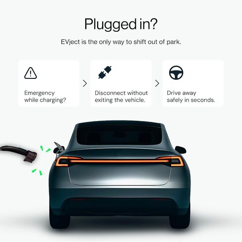 موصل الهروب 2.0 - موصل شاحن NACS للسيارات الكهربائية لانفصال الطوارئ الآمن - متوافق مع الطراز Y/3 (Post 2019) و NACS NACS EVS - المستوى 1 ، 2 و DC الشحن السريع in Kuwait