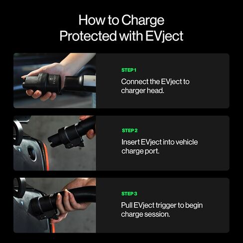 موصل الهروب 2.0 - موصل شاحن NACS للسيارات الكهربائية لانفصال الطوارئ الآمن - متوافق مع الطراز Y/3 (Post 2019) و NACS NACS EVS - المستوى 1 ، 2 و DC الشحن السريع in Kuwait