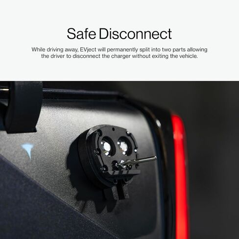 موصل الهروب 2.0 - موصل شاحن NACS للسيارات الكهربائية لانفصال الطوارئ الآمن - متوافق مع الطراز Y/3 (Post 2019) و NACS NACS EVS - المستوى 1 ، 2 و DC الشحن السريع in Kuwait