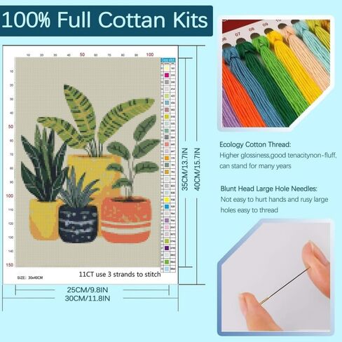 مجموعات غرز متقاطعة مختومة من الكاردينال للمبتدئين، مجموعات غرز متقاطعة على ضوء الشموع للبالغين، مجموعة أدوات يدوية سهلة الختم بنمط الصبي لهدايا ديكور المنزل مقاس 14 × 14 بوصة. in Kuwait