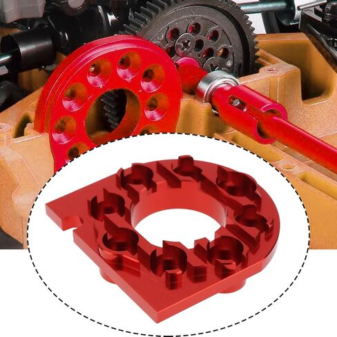 حامل محرك هيكل أزرق من الألومنيوم متوافق مع Tam-iya TT01 TT01E in Kuwait