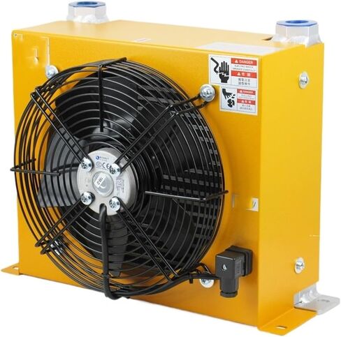Cooler Air-Cooled Oil Radiator 24V/12V/220/380 Truck-Mounted Crane Modified Fuel Tank Cooling AH1012T-CA Hydraulic Air Versatile Applications(220) in Saudi Arabia