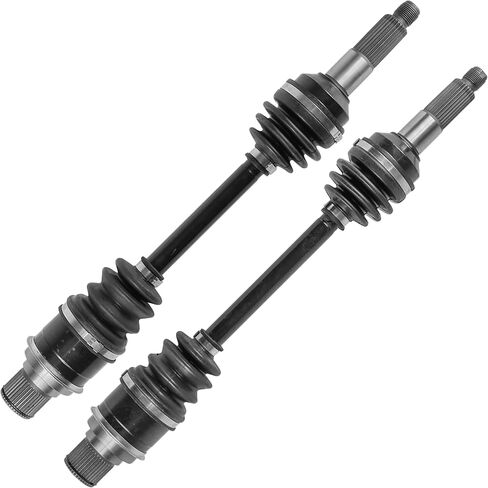 Caltric Rear Right And Left Complete Cv Joint Axles Compatible with Yamaha Big Bear 400 Yfm400Fb 4Wd Irs 2007 2008 2009 2010 2011 2012 in Saudi Arabia