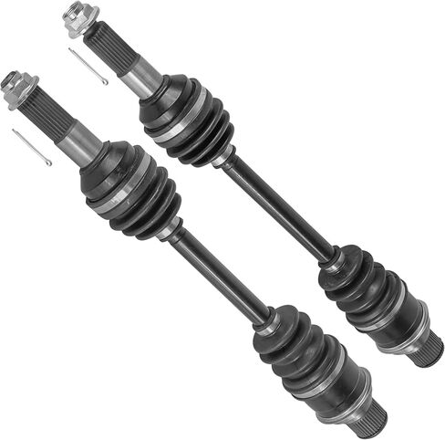 Caltric Rear Right And Left Complete Cv Joint Axles Compatible with Yamaha Big Bear 400 Yfm400Fb 4Wd Irs 2007 2008 2009 2010 2011 2012 in Saudi Arabia