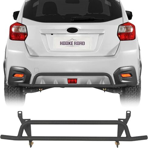 هوك الطريق Crosstrek رالي المصد الخلفي الحرس ل 2013-2017 سوبارو XV Crosstrek، أنبوب فولاذي قوي، تركيب بدون حفر in Saudi Arabia
