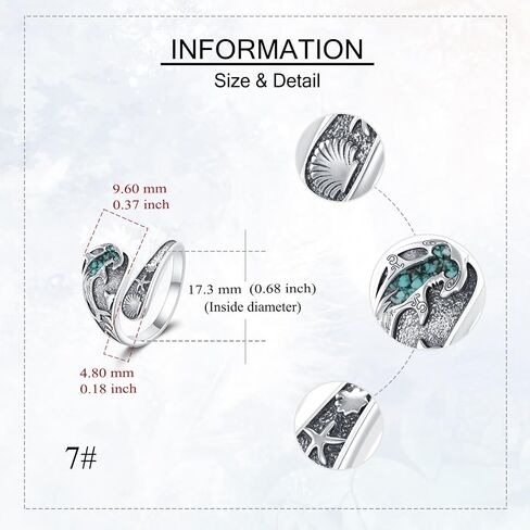 MONGAS Hummingbird Ring Sterling Silver Bird Thumb Rings Bird Spoon Ring Hummingbird Jewelry Gifts for Women in Saudi Arabia