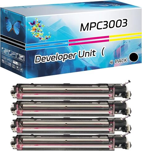 وحدة تطوير MPC3003 (تحتوي على حامل) متوافقة مع طابعات Ricoh MP C3003 MP C3503 MP C4503 MP C5503 MP C6003، عالية الإنتاجية 370000 صفحة، مع طباعة رقاقة عالية الوضوح (عبوة واحدة أرجواني) in Kuwait