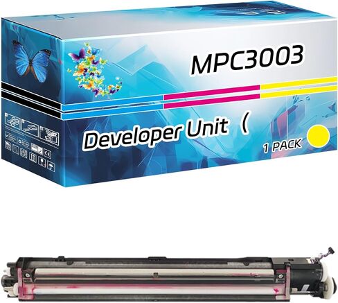 وحدة تطوير MPC3003 (تحتوي على حامل) متوافقة مع طابعات Ricoh MP C3003 MP C3503 MP C4503 MP C5503 MP C6003، عالية الإنتاجية 370000 صفحة، مع طباعة رقاقة عالية الوضوح (عبوة واحدة أرجواني) in Kuwait