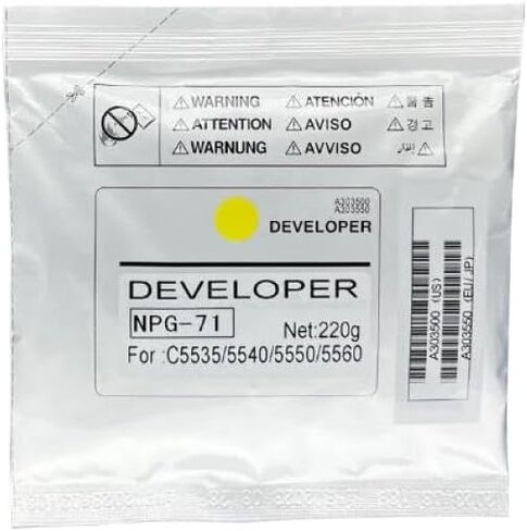 1 قطعة مسحوق المطور المتوافق مع NPG71 G71 لمطور C5535 C5540 C5550 C5560 220G المستقر (CMYK) in Saudi Arabia